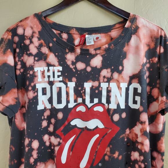 The Rolling Stones Custom Graphic Band Tee - Picture 3 of 9